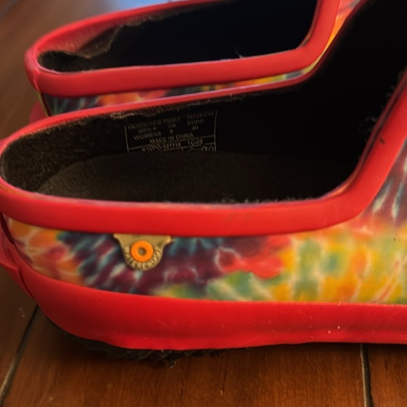 BOGS Woman’s Waterproof‎ Tie-Dye Slip-On Shoes - Multicolor - Picture 8 of 12